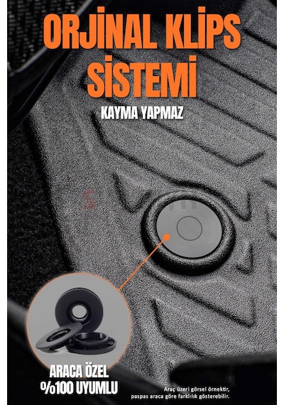 Chery Omoda 5 İle Uyumlu 3d Paspas 2022 2023 2024 2025