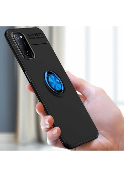 Oppo Reno A72 Kılıf Yüzüklü Magnetli Ravel Case