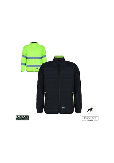 Izrasa Sv-20 Double Ceket Siyah 2xl Siyah-neon