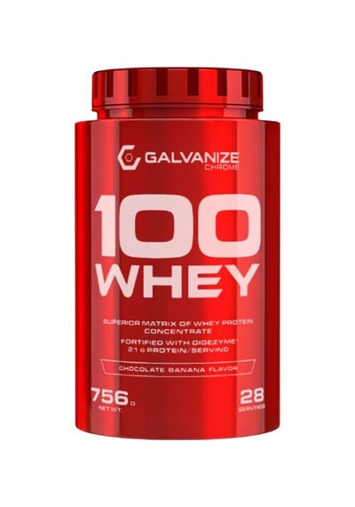 Galvanize Chrome 100 Whey Protein Tozu 756 Gr Çikolata & Muz 28 Servis Çikolata - Muz