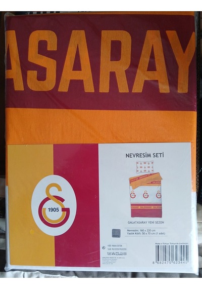 Taraftar Lisanslı Nevresim Seti Tek Kişilik 160x220 Cm Gs