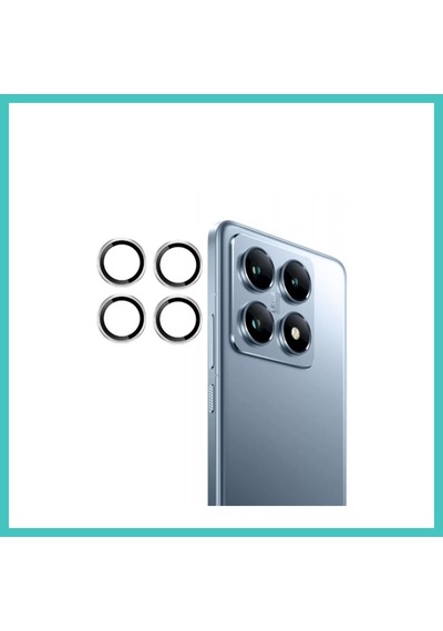 Ny Joy Joko Mi 14t Pro Uyumlu Pvd Metal Kamera Lens - Gümüş Nyjoybz