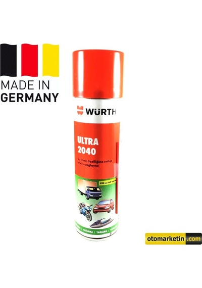 Würth Ultra 2040 Yağlayıcı Sprey 500 Ml