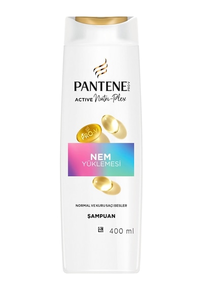 Pantene Nem Takviyesi Şampuan 400 Ml - Kuru Saçlar İçin Yoğun Nemlendirme 3'li Ekonomik Paket - Tarı