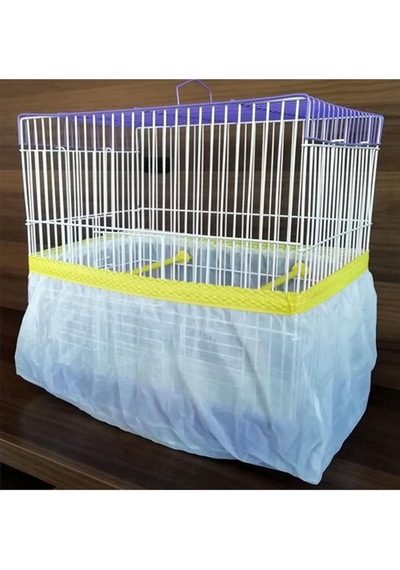 Fizzy Kuş Kafes Tülü 68 x 29 x 29 CM Sarı