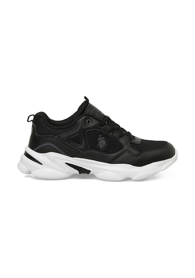 U.s. Polo Assn. Bob Wmn 5fx Siyah Kadın Sneaker Siyah-beyaz