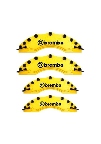 Nissan Uyumlu Brembo Sarı Kaliper Kapağı 4 Parça Ön Arka Set 61022907