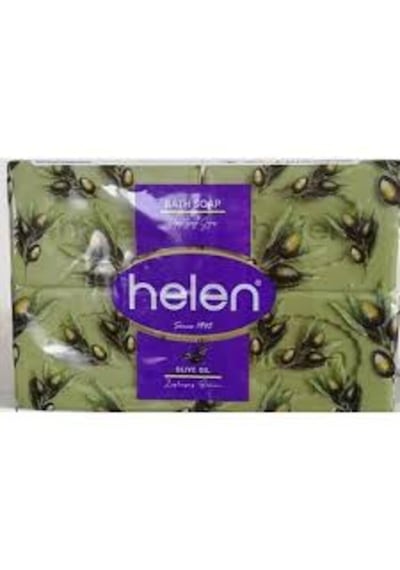 Helen Geleneksel Saf Zeytinyağlı Sabun 4 x 150 G