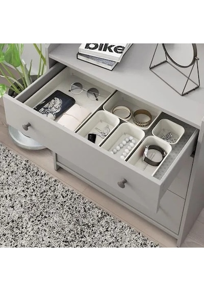 Sumuhome Nojıg Düzenleme Saklama Kutusu Bej 10x20x5 Cm Diğer