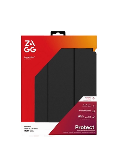 Zagg Apple Uyumlu iPad Crystal Palace Folio 10.9" Gen10 Tablet Kılıfı