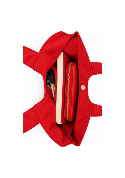 Tuttobene Star Bag Yıldız Çanta Çıtçıtlı İç Cepli Özel Tasarım Omuz Çantası Su Geçirmez Leke Tutmaz Tb052 Kırmızı