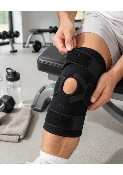 Astraltech Ligamentli Dizlik Açık Patella Ayarlanabilir Spor Ve Günlük Kullanım