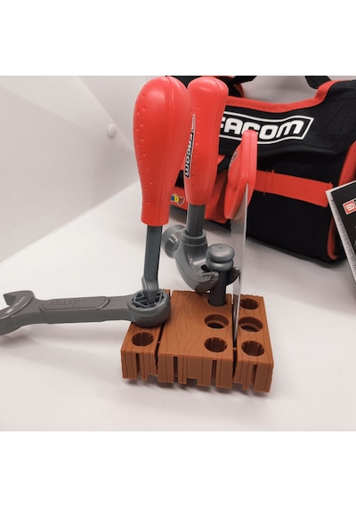 Smoby Facom Kumaş Çantalı Alet Seti 360196