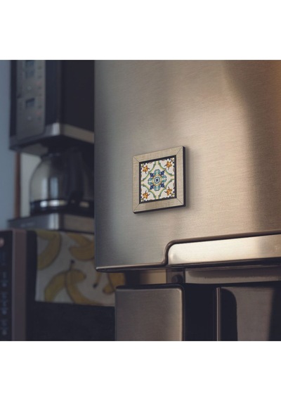 İtalyan Deseni Baskılı Mdf Magnet 7x7 267