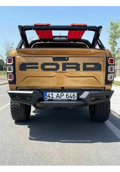Amarok Off Road Arka Tampon Koruma 2010-2021 Aqm-m20