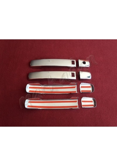 Db Chrome Nissan Qashqai Sensörlü Kapı Kolu Nikelajı 2007-2014 4
