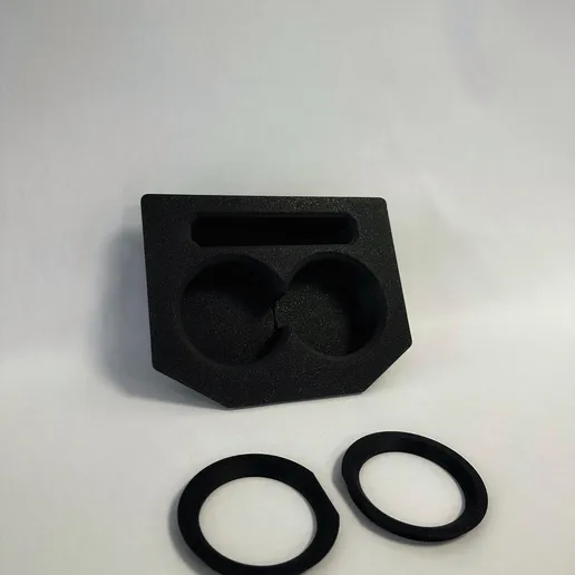 Dacia Duster 3 Ön Konsol Tepsi Bardaklık 2024-2025 Cup Holder Organizer Saklama Gözü Aparatı Siyah