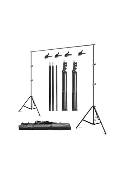 Odox 2x3 M Fon Perde Standı, Backdrop Stand, Background Stand Siyah