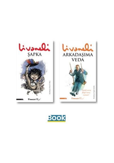 Zülfü Livaneli Kitap Seti / Şapka - Arkadaşıma Veda