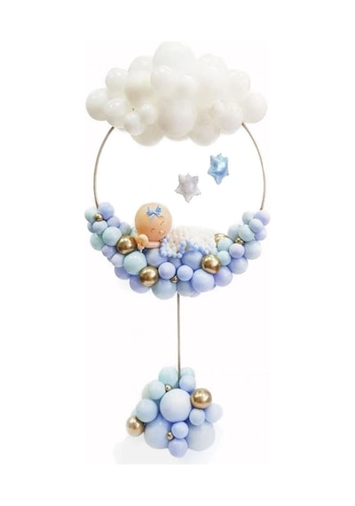 Sylar Sticker Damla Model Çift Taraflı Yapışkan Balon Yapıştırıcısı