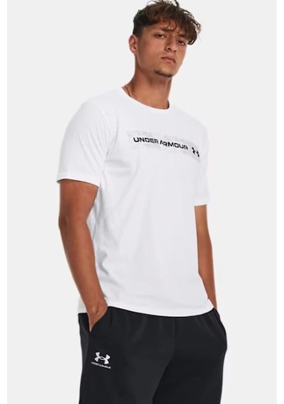 Under Armour Camo Erkek Tişört Beyaz