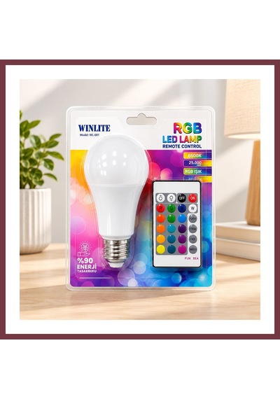 Storeşahin 9 W Kumandalı Rgb Led Ampul Shn0720