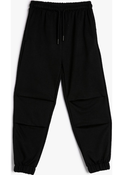 Koton Basic Jogger Eşofman Altı Beli Bağlamalı Cepli Kat Detaylı Siyah 4wkg40190ak 4WKG40190AK999 Siyah Koton Basic Jogger Eşofman Altı Beli Bağlamalı Cepli Kat Detaylı Siyah 4wkg40190ak 4WKG40190AK999 Siyah