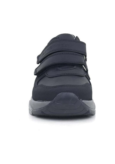 Ortopedikal 3880 Rakerplus Hakiki Deri Siyah Çocuk Sneakers Spor Ayakkabı Cırtlı Siyah