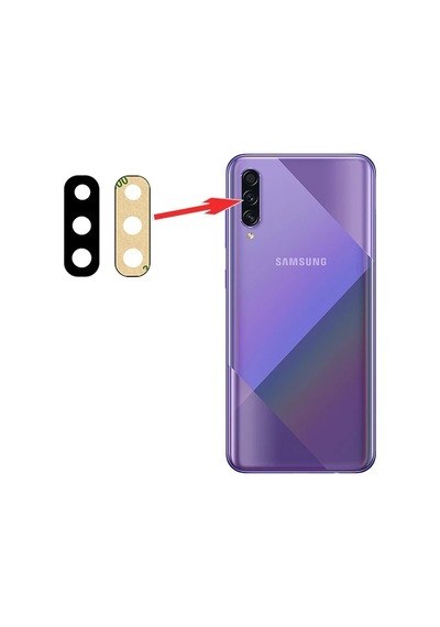 Samsung Galaxy Uyumlu A50s Sm-a507f Kamera Lens Camı- 5775 Siyah