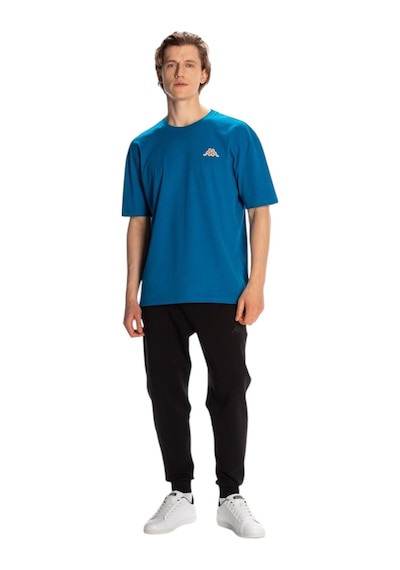 Kappa Erkek Mavi Regular Fit Tişört Turkuaz