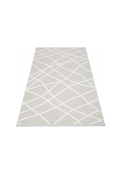 Modern Gri Geometrik Desenli Sisal Halı Dokuma Salon Ve Mutfak Halısı Çok Renkli