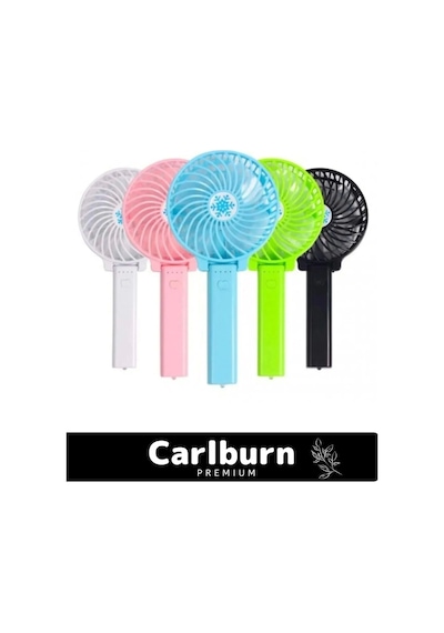 Cep Boyu Usb Şarjlı 3 Kademeli Sessiz Taşınabilir Mini Fan Pervaneli Soğutucu Küçük Vantilatör