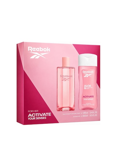 Reebok Actıvate Edt 100 Ml + Shower Gel 250 Ml Kadın Parfüm Seti Fresh