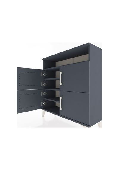 Arges Şifonyer 4 Raflı 4 Kapaklı 88x30x96 Antrasit-antrasit Antrasit Arges Şifonyer 4 Raflı 4 Kapaklı 88x30x96 Antrasit-antrasit Antrasit