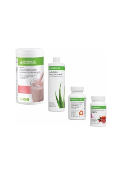 Herbalife Ahududu Beyaz Çikolata Shake 50gr Ahududu Çay Thermo Complate Aloevera