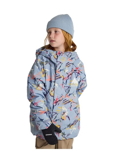 Burton Skimmer Jacket Unisex Çocuk Snowboard Ceketi 3540 Çok Renkli