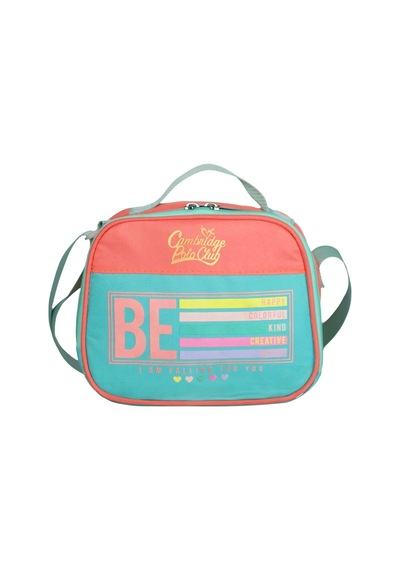 Be Happy Unisex Çocuk Beslenme Çantası Turkuaz
