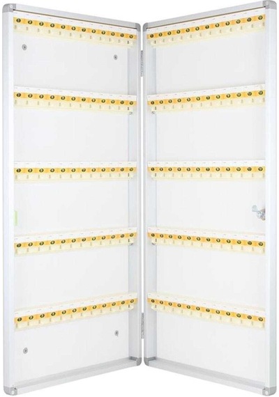 Anahtar Dolabı 120 Li Alüminyum H-1120 Beyaz
