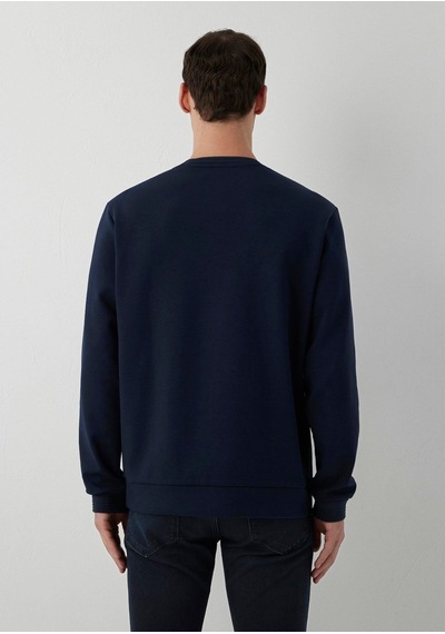 Mavi Mavi Black Sweatshırt Gece Lacivert Lacivert Erkek Sweatshirt M0s20106-70490