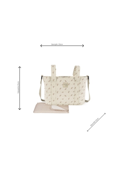 Walking Mum Mimosa Crossbody Bebek Bakım Çantası Pink Pembe