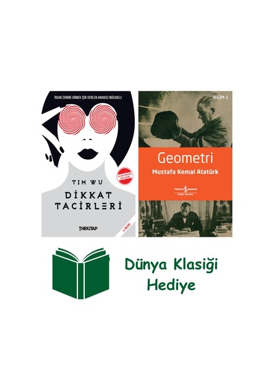 Dikkat Tacirleri + Geometri + Dünya Klasiği Hediye