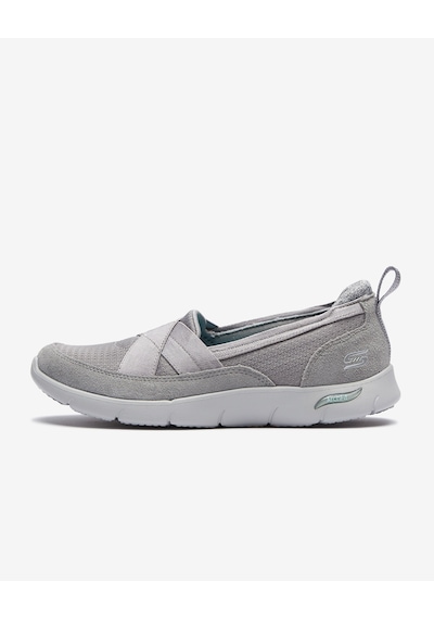 Skechers Arch Fit Refine Kadın Gri Günlük Ayakkabı 104270 Gry Gri