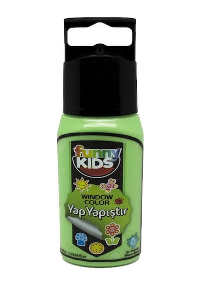Funny Kids Yap Yapıştır 60cc Fıstık Yeşili Yağ Yeşili