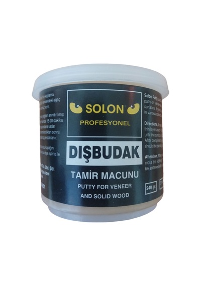 5 Adet Çok Amaçlı Ahşap Parke Masa Sehpa Çizik Çok Amaçlı Tamir Dolgu Macunu Dışbudak 240 Gr