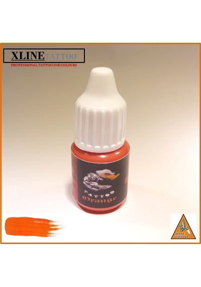 Xlınetattoo 5Ml Turuncu Renk Tattoo Dövme Boyası 5Mg