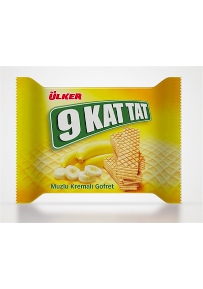 Ülker 9 Kat Tat Muzlu Gofret 24 x 39 G