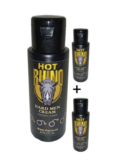 Hotrhino 60 Ml 3 Adet Erkeğe Özelpenis Masaj Kremi