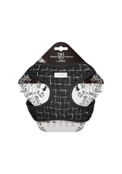 Haute Couture Kedi Göğüs Tasması Siyah