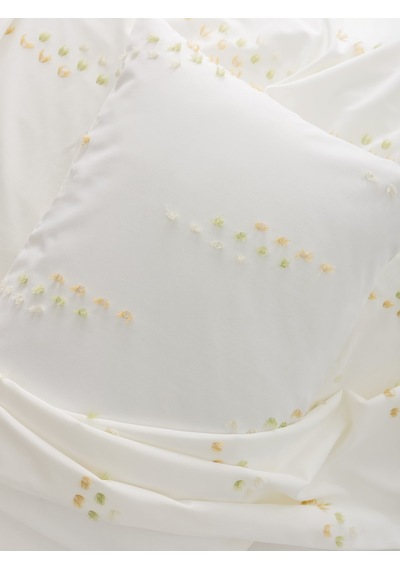 Cotton Box Twirly Çift Kişilik Nevresim Takımı Feya Bej Bej