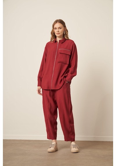 Ftz Women Kadın Modal Takım Bordo 31036 Bordo
